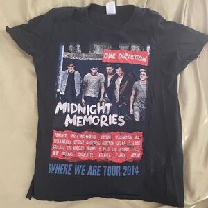 One Direction Midnight Memories Tour T-Shirt